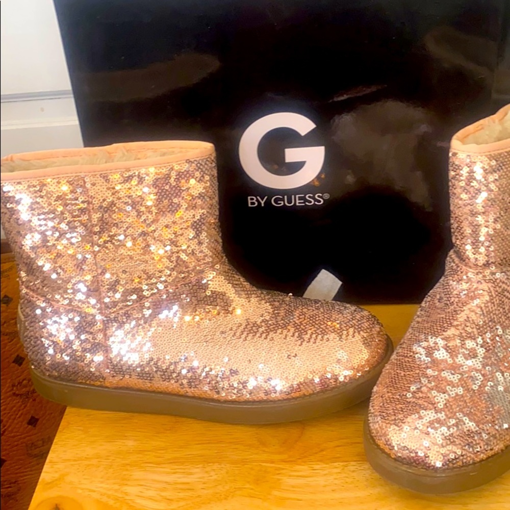 Guess Pink boots